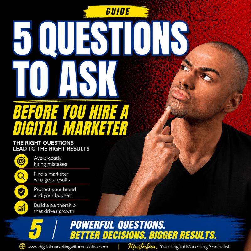 5 Questions to Ask Before Hiring a Professional Digital Marketer guide cover
